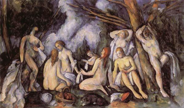 Paul Cezanne The Large Bathers